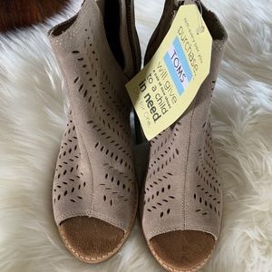 Toms Majorca Peep Toe